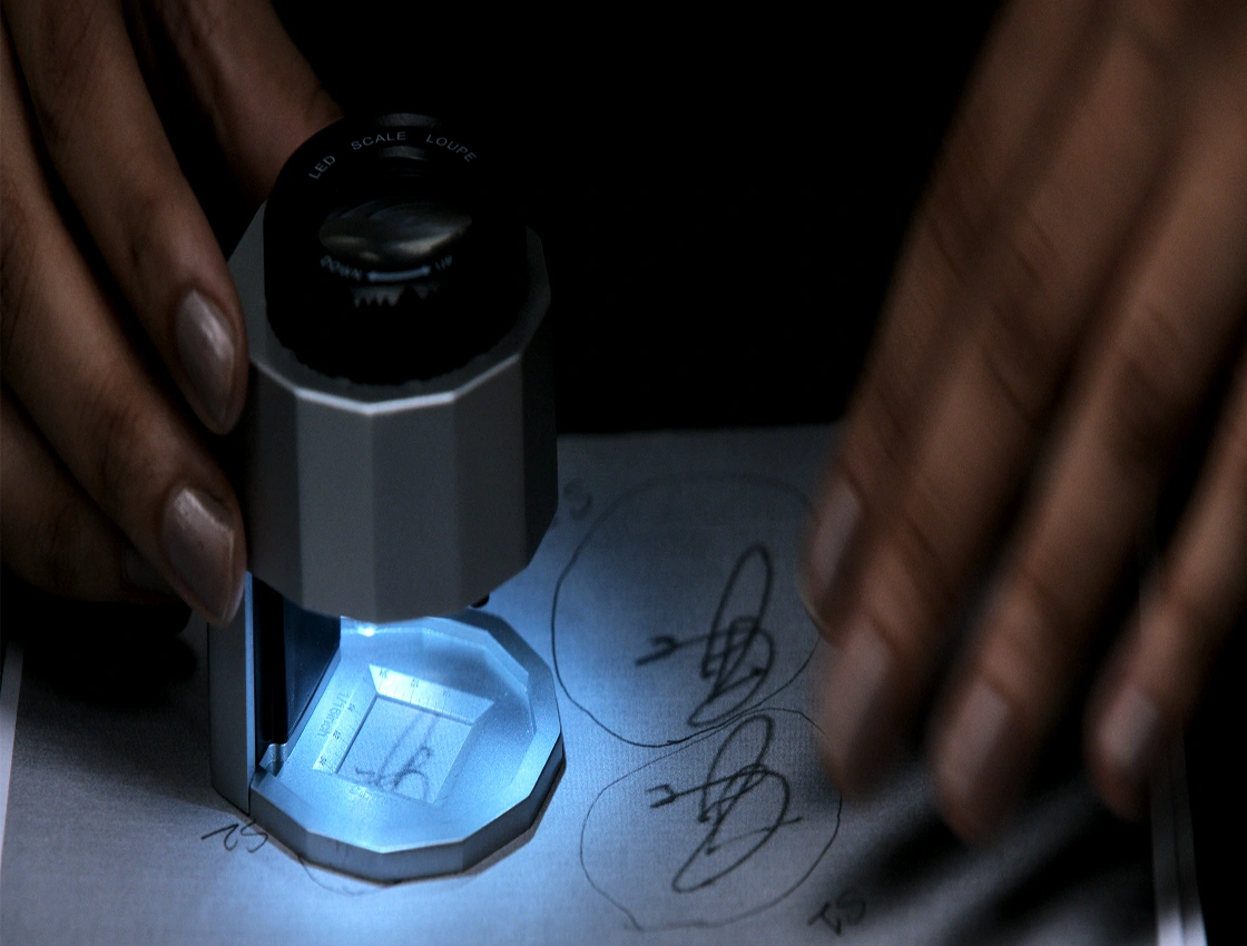 Forensic Signature Comparison & Authentication
